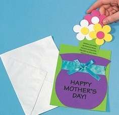 Happy Mothers Day Pull Out Card Craft Kit for Kids  