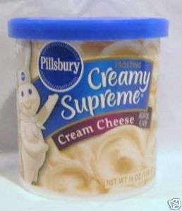 Pillsbury Creamy Supreme Cream Chesse Frosting 16 oz  