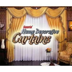   Saaria Home Decorative Curtains Window Draps Valance