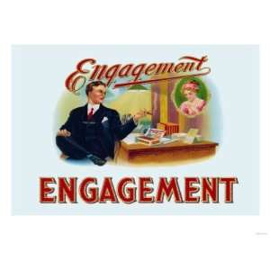  Engagement Cigars Premium Poster Print, 32x24