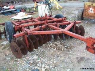 Bush Hog 7 1/2 Wheel Disc Plow/Cultivator  