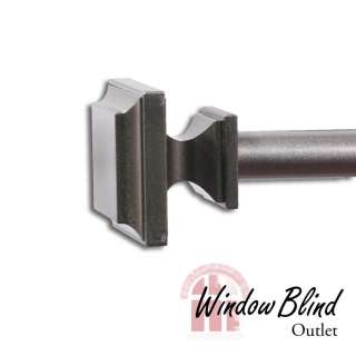 Window Blind Outlet SOHO Curtain Drapery Rod   Titanium   FREE 