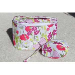  Clinique Floral butterfly Makeup Bags(2pcs) Everything 