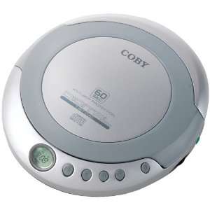    COBY CXCD329SVR SLIM PERSONAL CD PLAYER  Players & Accessories