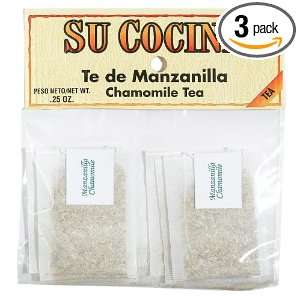 Su Cocina Chamomile Tea, 12 Count Tea Grocery & Gourmet Food