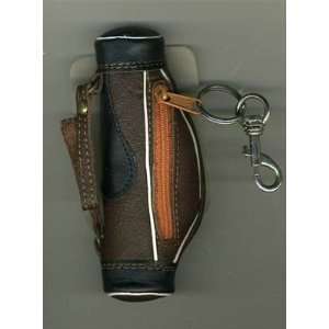  Golf Bag Shaped Leather Coin Purse 