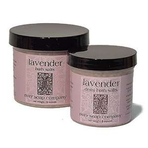   Company Demi Jar Bath Salt, Lavender, 8 Ounces