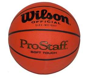   pro staff official size basketball soft touch design official size and