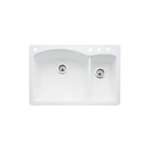   Double Basin Composite Granite Kitchen Sink 440200 4