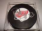 Brad Marsh Autographed Detroit Red Wings PUCK  