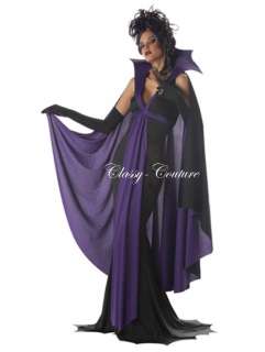   Mistress Gothic Devil Vampire Witch Queen Halloween Costume  Sz S/L/XL