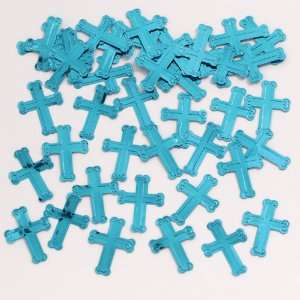  Lets Party By Creative Converting Blue Cross Confetti 