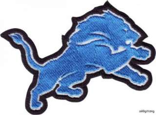 NFL DETROIT LIONS EMBROIDERED SEW ON PATCH  