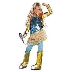 Disney Hannah Montana Costume NWT Concert Dress Blue  