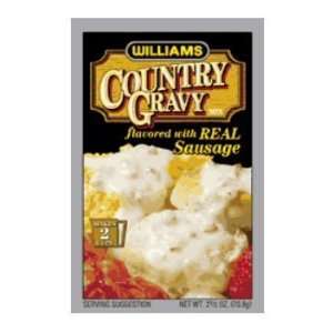 Williams Country Gravy Flavored With Real Sausage   6 Packages  