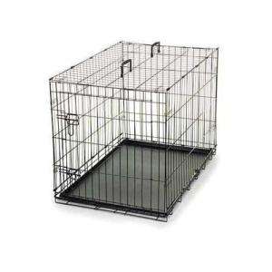 LARGE Deluxe Folding Wire Dog Kennel Crate Cage NEW  