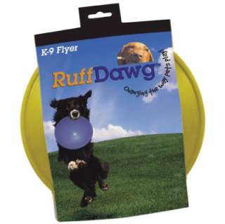   Ruff Dawg K9 Flyer Dog Frisbee Flying Disc 696486329935  