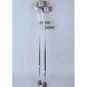  Crutches   Youth Aluminum forearm crutch. Height adjusts 