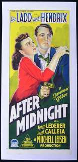 Captain Carey, U.S.A. aka After Midnight (1950) Drama / Film Noir