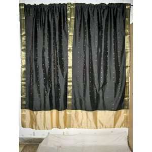   Drapes Curtains Panels Window Treatment Rod Pocket 83