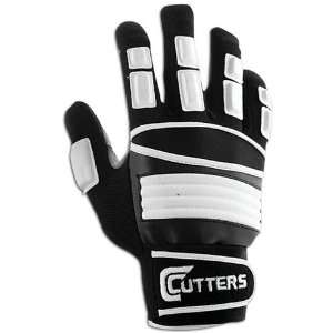 Cutters Reinforcer Lineman Glove   Mens ( sz. L, Black )  