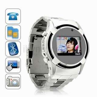 Watch Cell Phone Mobile Dual Sim Dual Standby Cam S760  