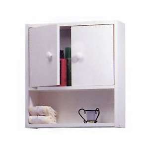  White Bathroom Wall Cabinet