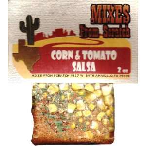 Mixes From Scratch   Corn and Tomato Salsa   2 oz  Grocery 