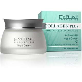 COLLAGEN PLUS Anti Wrinkle Night Cream Face Treatment  