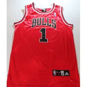 Derrick Rose Chicago Bulls Red Sewn Jersey   Size 48 