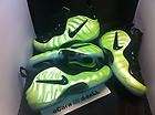 PAIR DS NIKE AIR FOAMPOSITE ELECTRIC ELECTROLIME PRO 