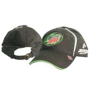 Dale Earnhardt Jr #88 Mountain Dew Amp Energy Black Adjustable Hat 