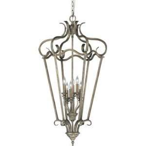 Murray Feiss F2263/6MSH, Smokey Topaz Candle Chandelier Lighting, 6 