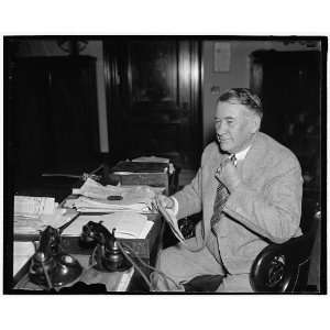  Barkley poses. Washington D.C. July 20. Senator Alben W. Barkley 