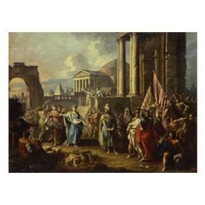  The Return of Alexander the Great to Rome Giclee Poster 