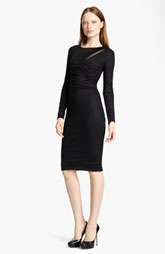 Emilio Pucci Georgette Inset Jersey Dress $1,350.00
