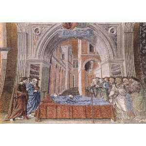   name Death of the Virgin, By Andrea del Castagno 