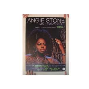  Angie Stone Poster Mahogany Soul 2 Sided