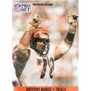 ANTHONY MUNOZ, Tackle, Cincinnati Bengals, Jersey #78, Card No. 116 