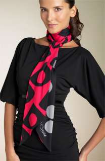 Diane von Furstenberg Fan Cubist Dots Jersey Scarf  