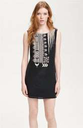Winter Kate Riya Embroidered Silk U Back Sleeveless Dress Was $285 