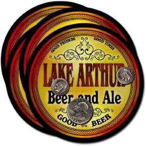 Lake Arthur, LA Beer & Ale Coasters   4pk