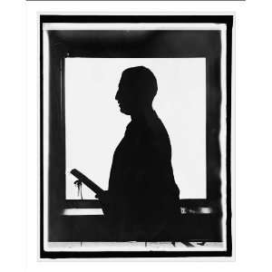  Historic Print (M) Bainbridge Colby, silhouette