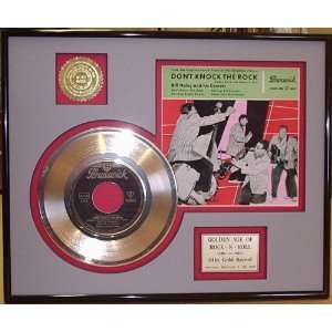 Bill Haley and the Comets Dont Knock the Rock Framed 24kt Gold 