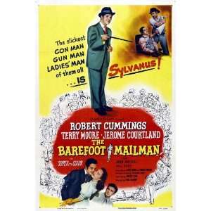  The Barefoot Mailman (1951) 27 x 40 Movie Poster Style A 