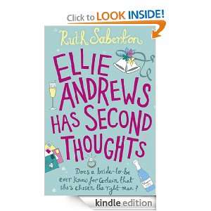 Ellie Andrews Has Second Thoughts Ruth Saberton  Kindle 