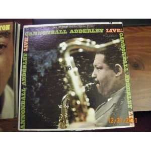    Cannonball Adderley Live (Vinyl Record) Cannonball Adderley Music