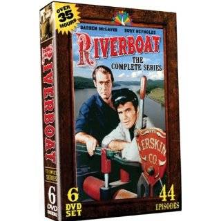 Riverboat The Complete Series   44 Episodes ~ Darren McGavin, Burt 