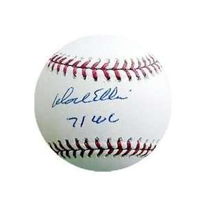  Dock Ellis autographed Baseball inscribed 71 W.C. Sports 