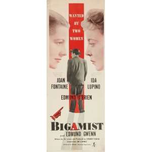The Bigamist Poster Movie Insert 14 x 36 Inches   36cm x 92cm Edmond O 